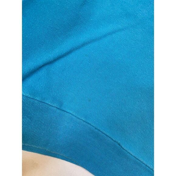 VINTAGE New York NYC Graphic Crewneck Sweatshirt Women Small Blue 90s - Picture 4 of 9